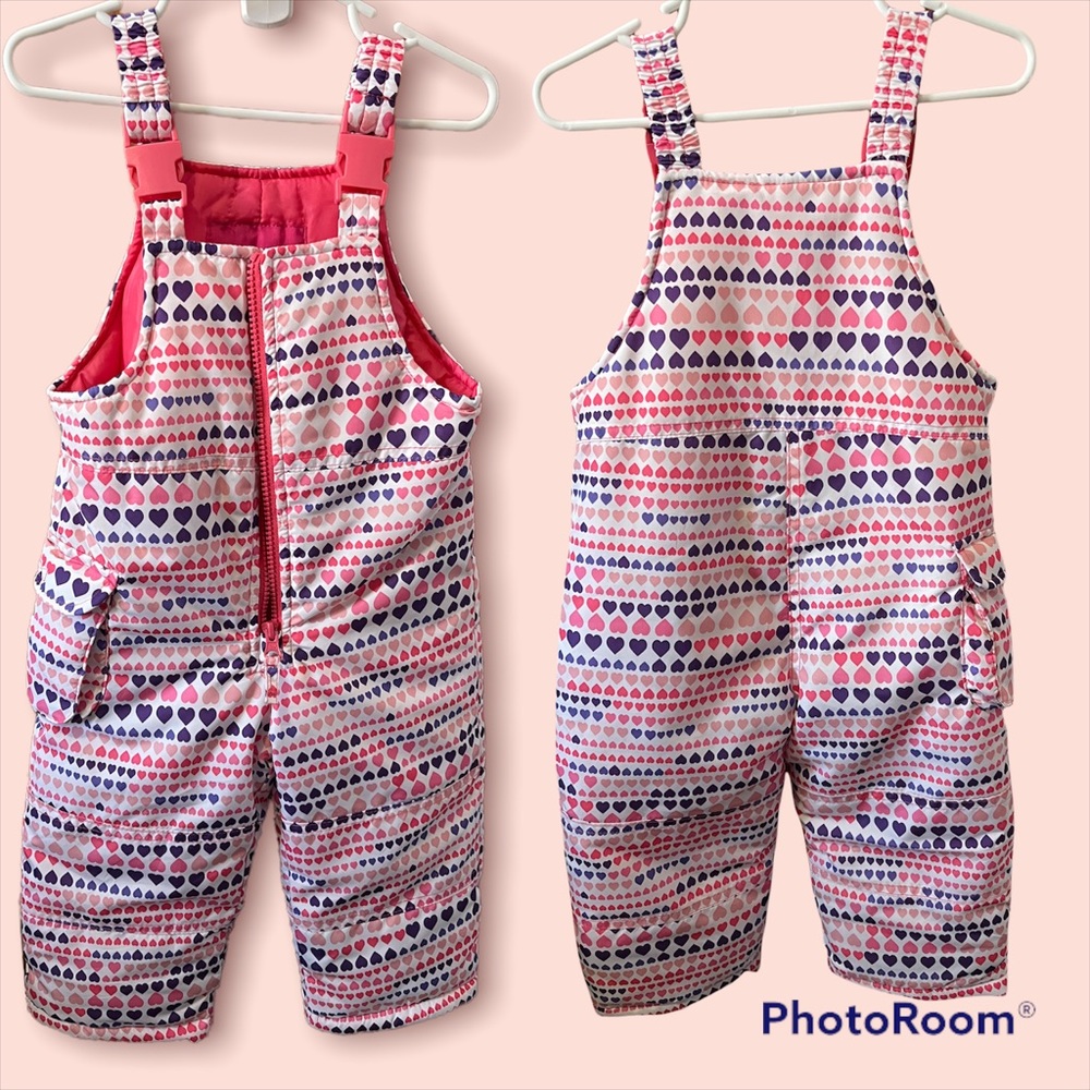 EUC London Fog Snow bibs